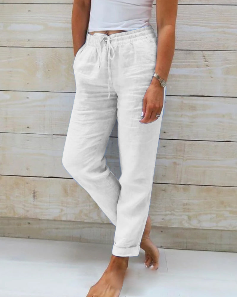 LP | Pantaloni classici con coulisse