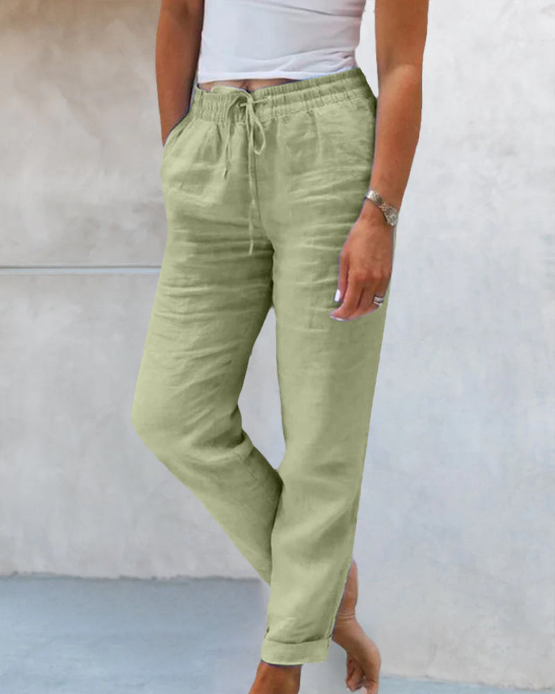 LP | Pantaloni classici con coulisse