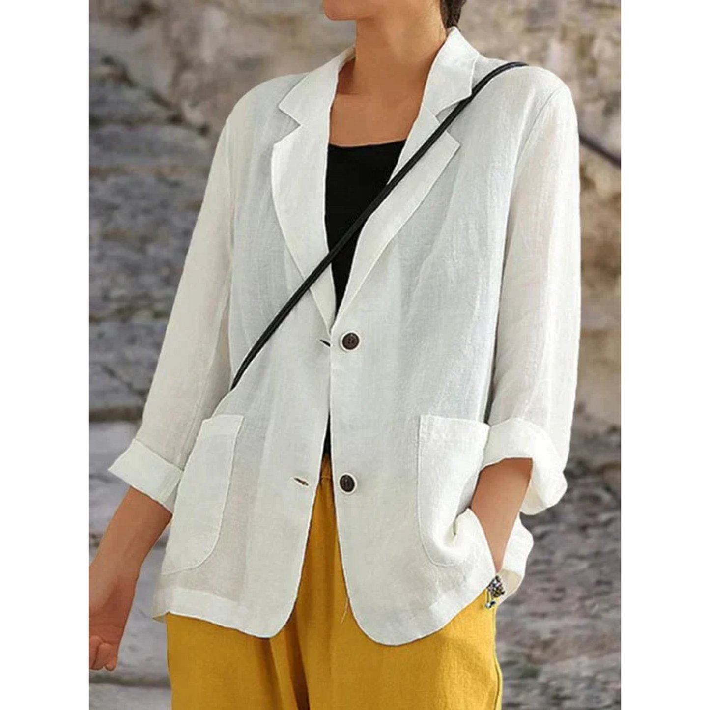 LP | Blazer di lino alla moda