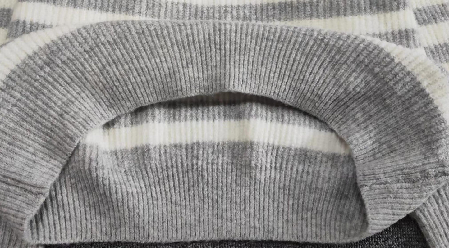 LP |Maglia a righe chic a maniche lunghe