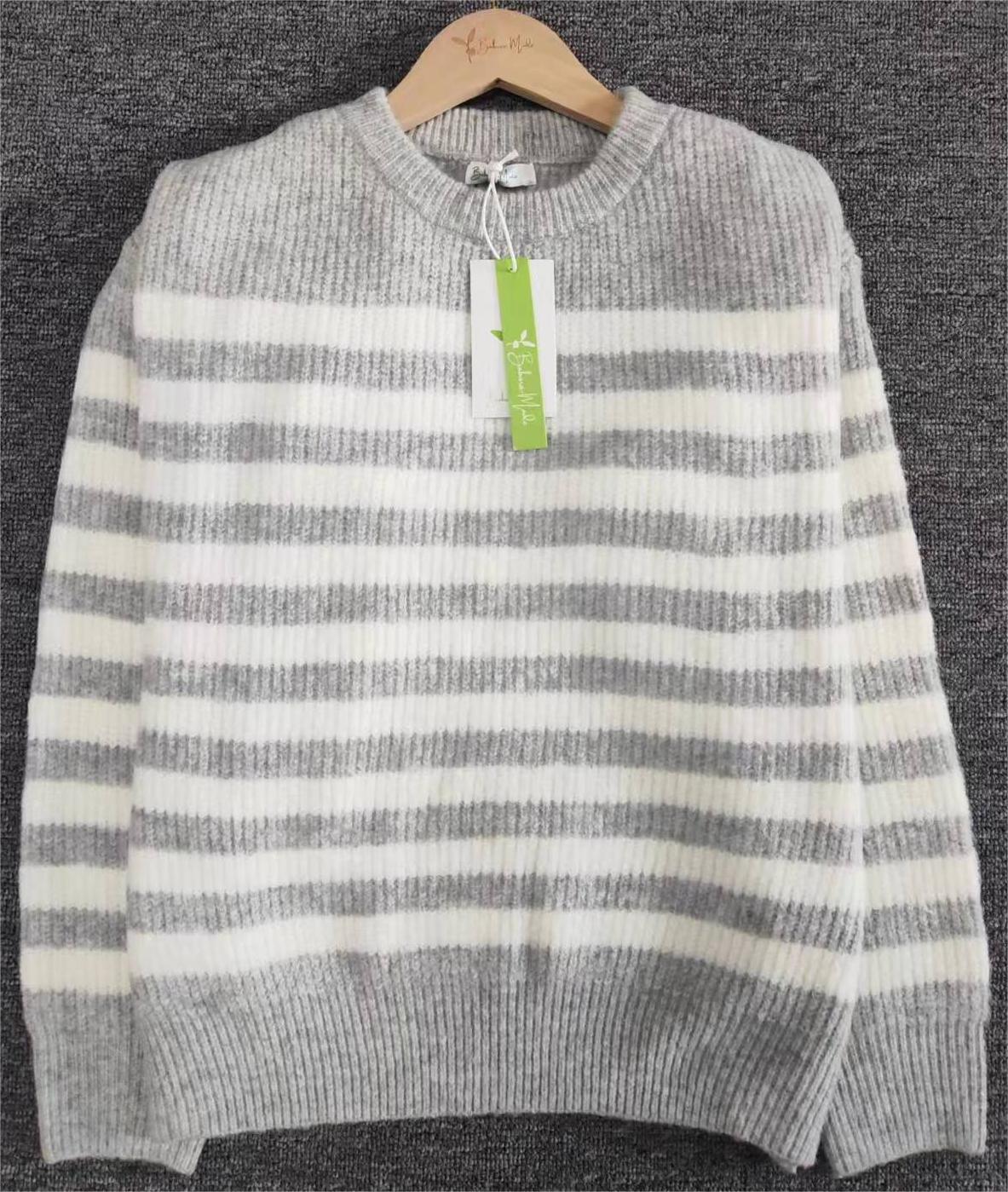 LP |Maglia a righe chic a maniche lunghe