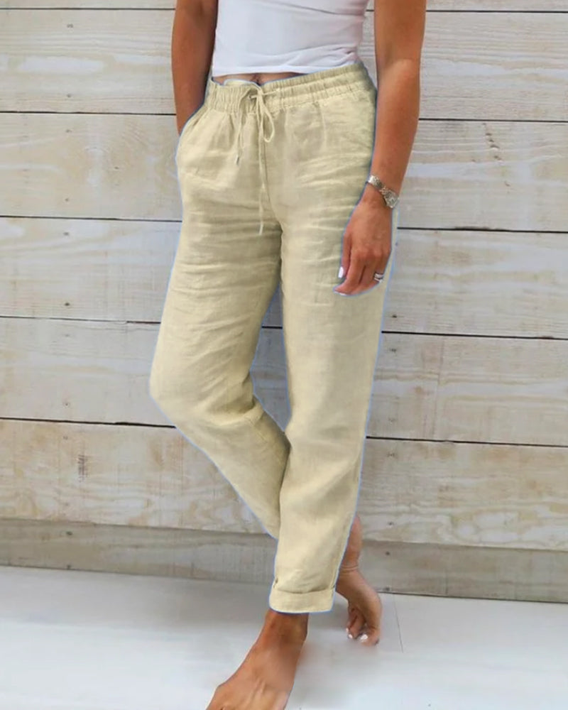LP | Pantaloni classici con coulisse
