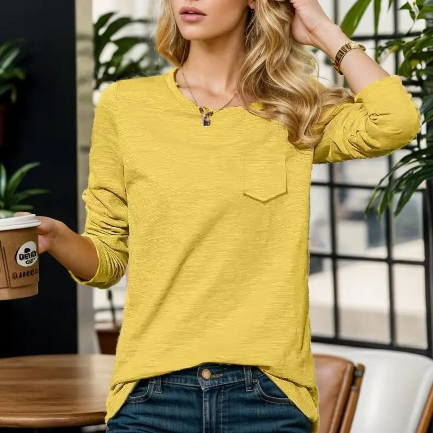 LP | Camicetta invernale alla moda e minimalista