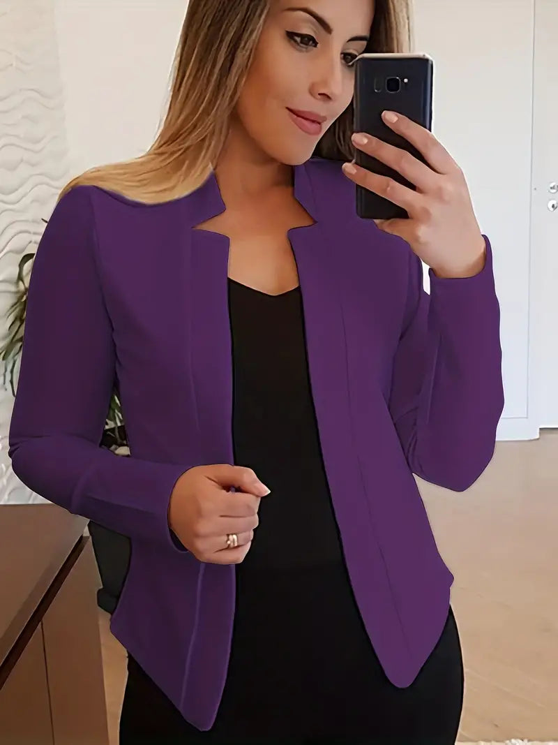 LP | blazer elegante a maniche lunghe per la primavera