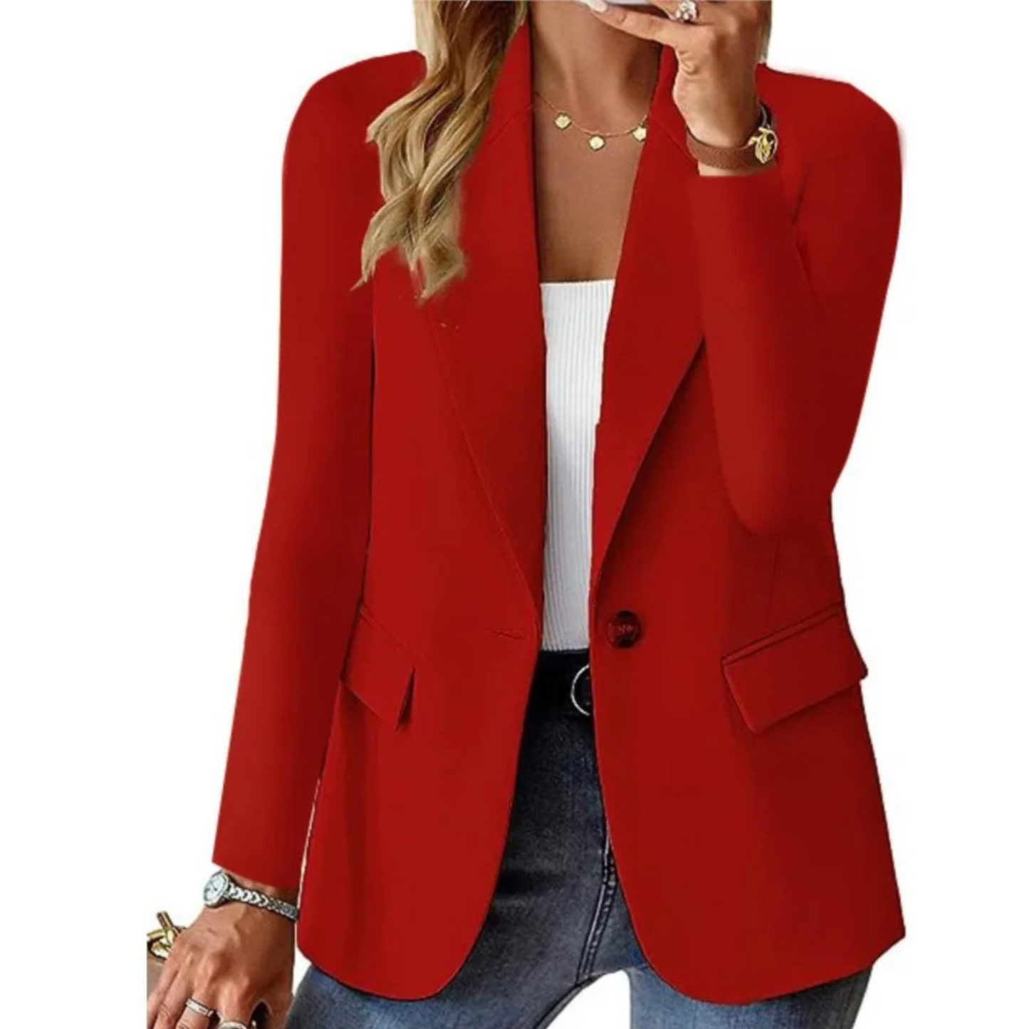 LP | Blazer casual a maniche lunghe da donna