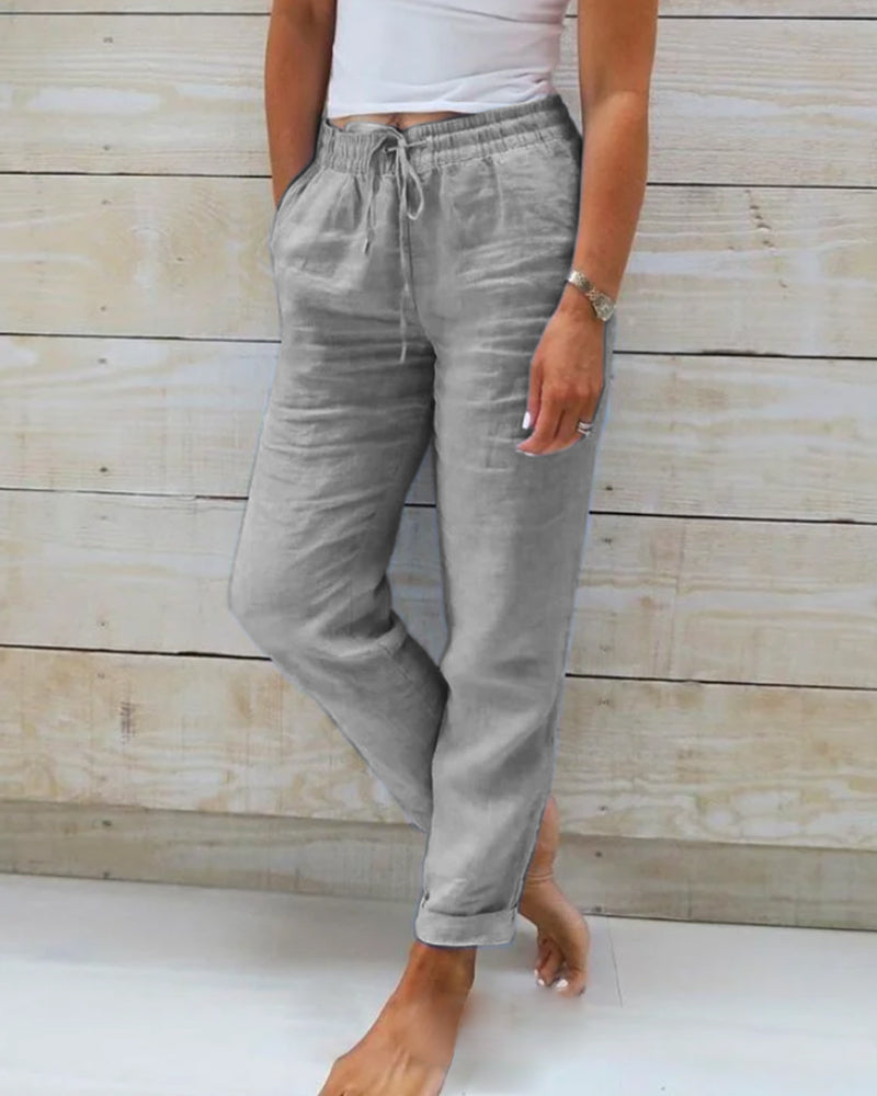 LP | Pantaloni classici con coulisse