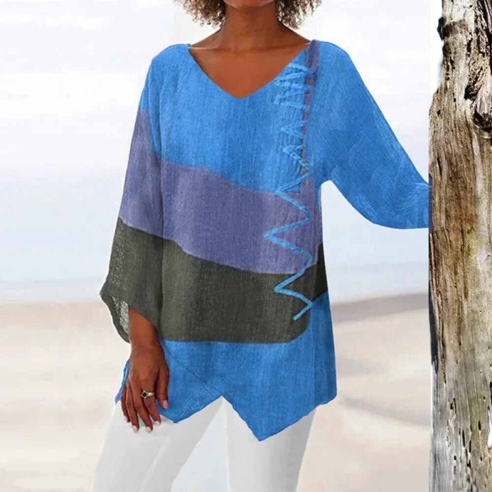 LP | Elegante camicia estiva tricolore