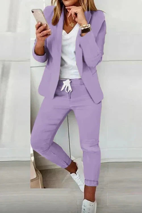 LP | Blazer con maniche lunghe e pantaloni