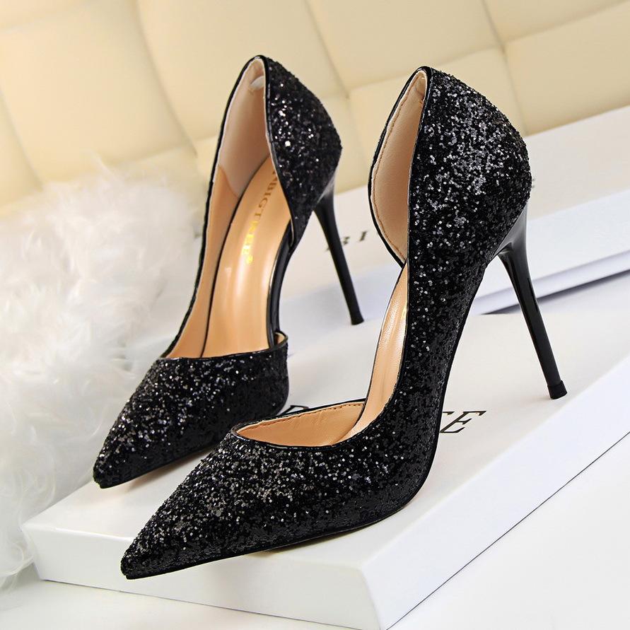 LP | Eleganti tacchi a spillo scintillanti