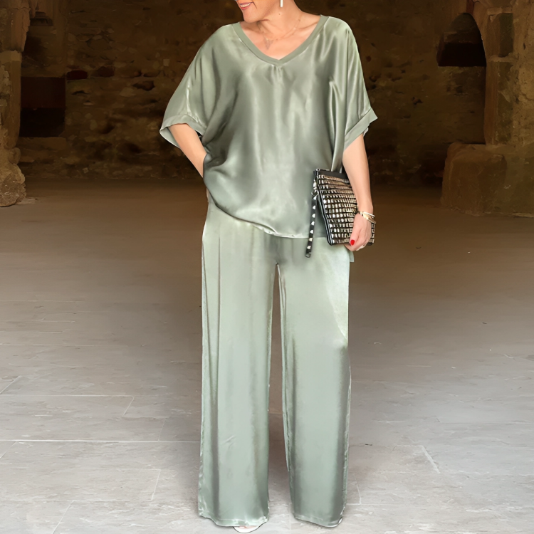 LP | Camicetta e pantaloni casual allentati per le donne
