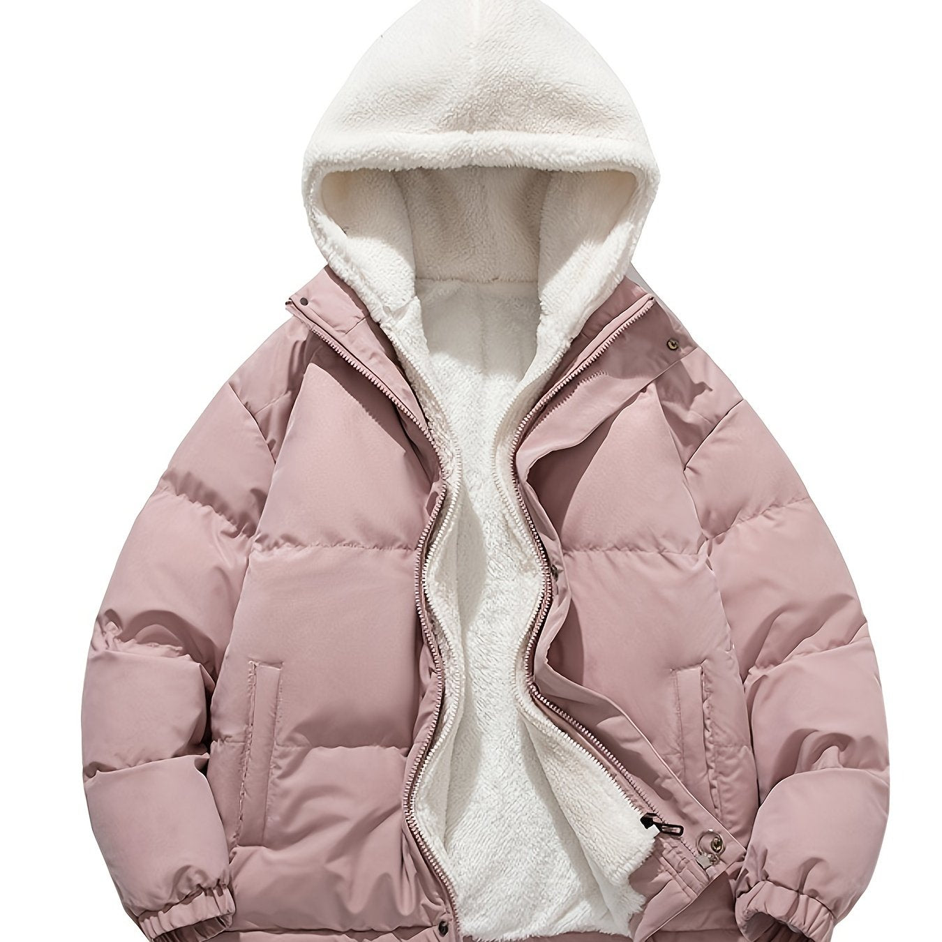 LP | Giacca puffer foderata in pile