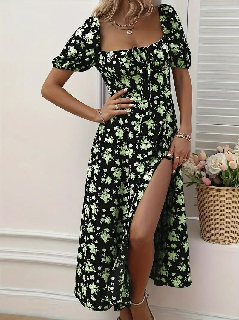 LP | Abito chic con spacco per la primavera e l'estate