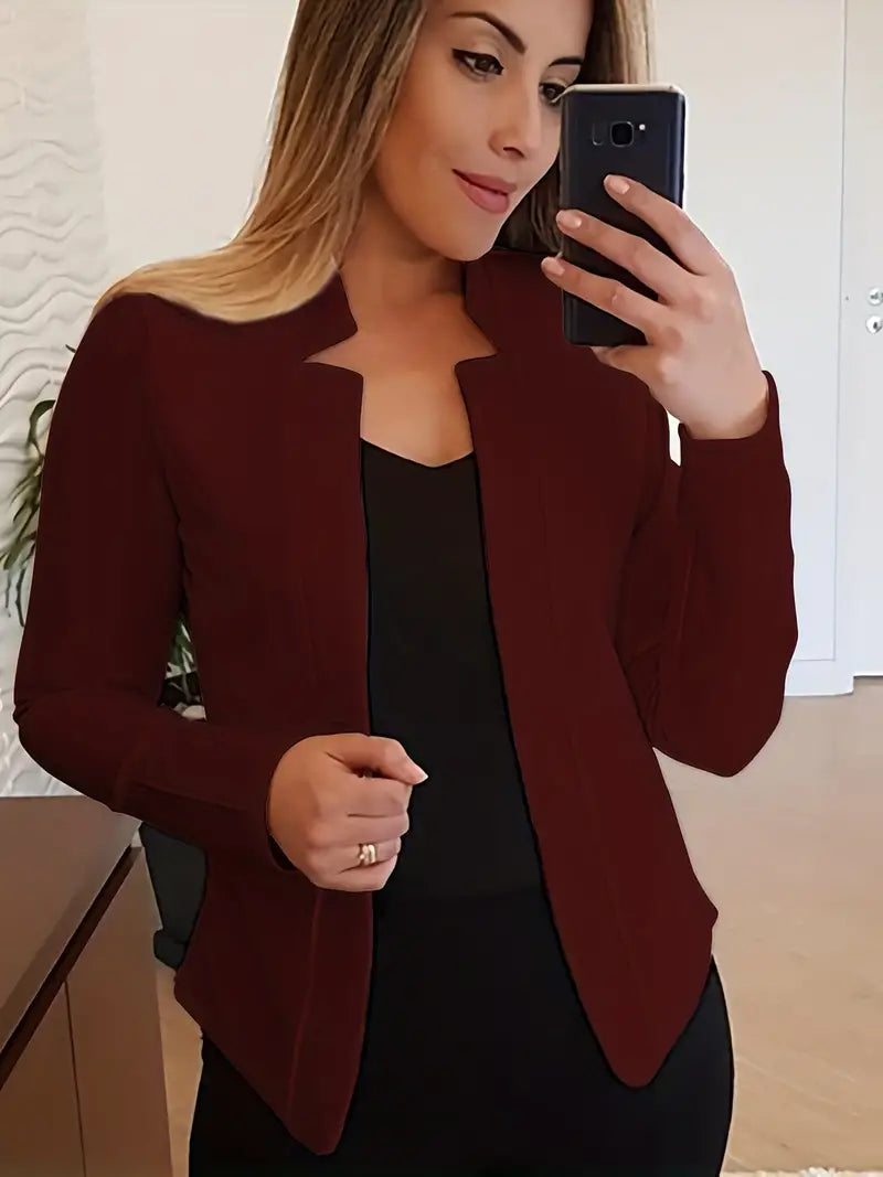 LP | blazer elegante a maniche lunghe per la primavera