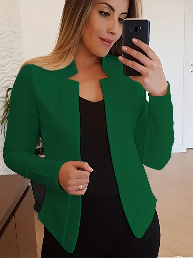 LP | blazer elegante a maniche lunghe per la primavera