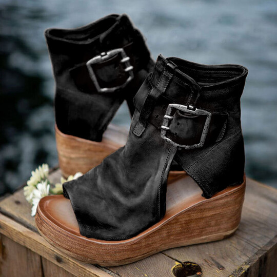 LP | Sandali con zeppa Boho