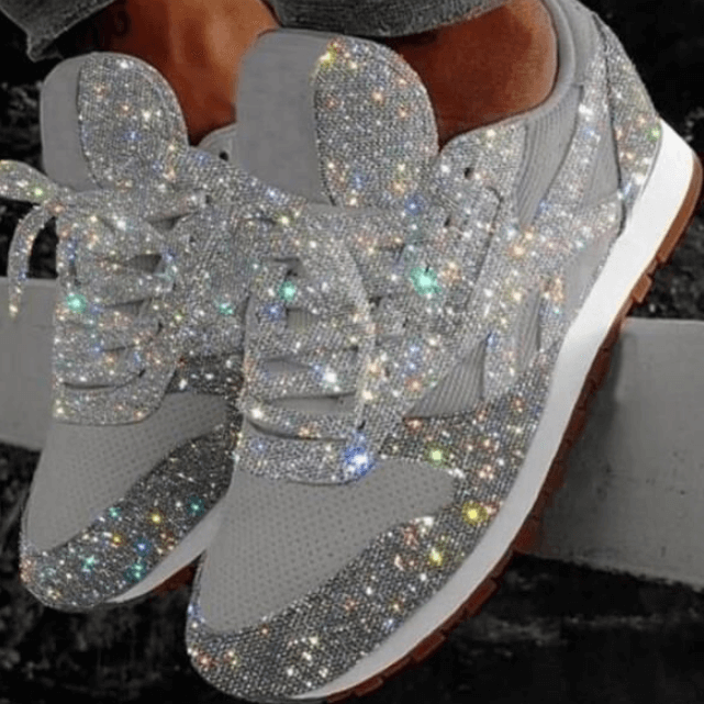 LP | Moda paillettes scarpe da donna