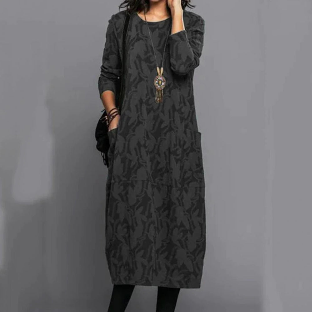LP | Abito midi casual a maniche lunghe