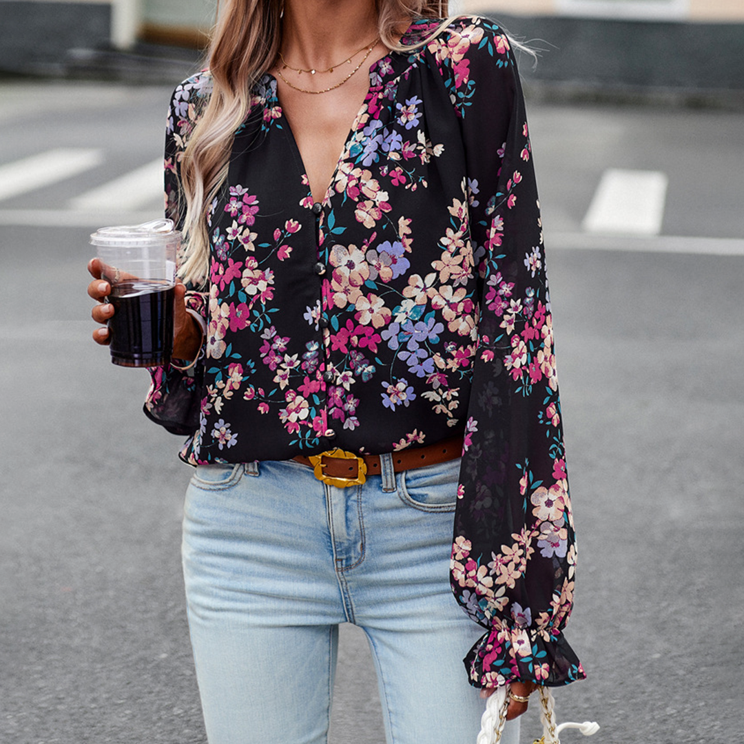LP | Camicetta elegante a fiori