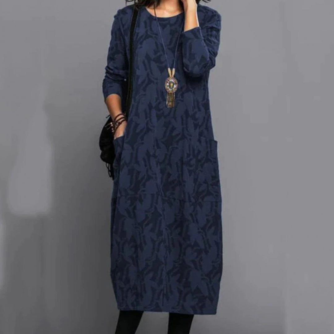 LP | Abito midi casual a maniche lunghe