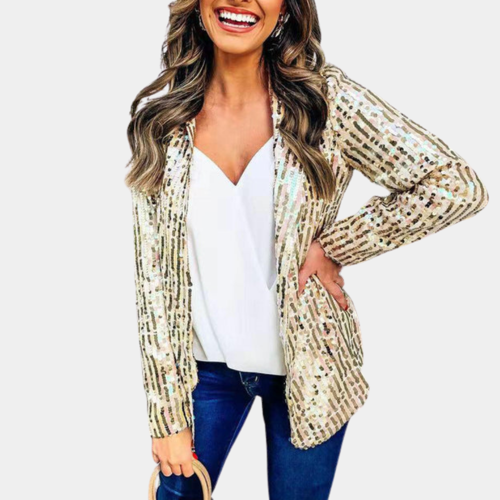 LP | Blazer glitterato alla moda per le donne