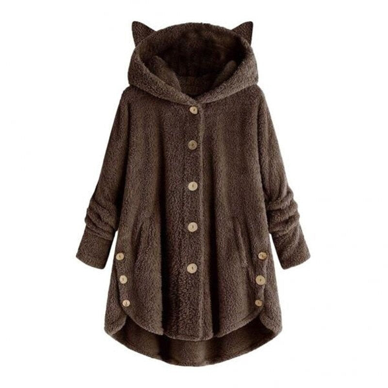 LP | Caldo cappotto per gatti foderato di peluche