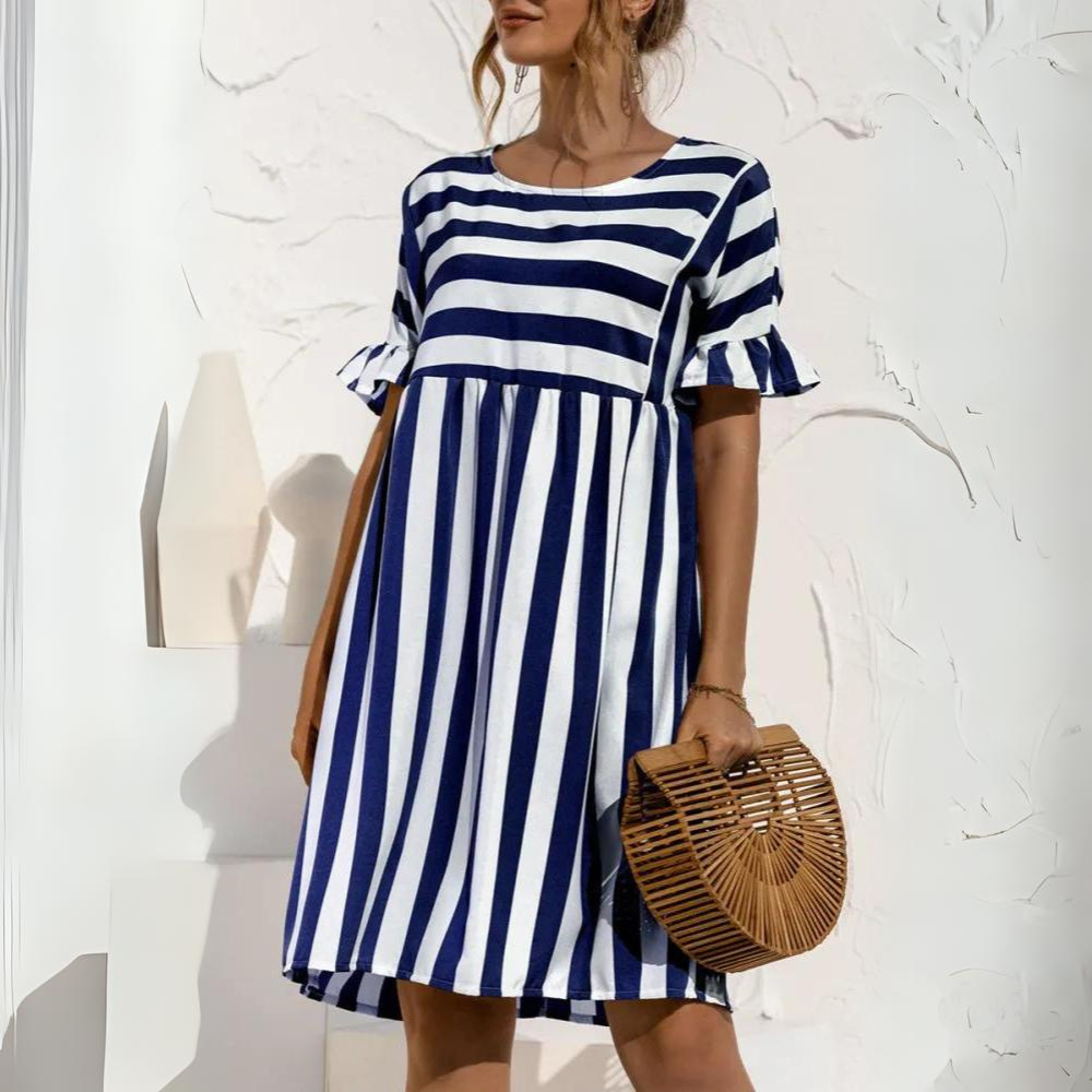 LP | Abito casual con motivo a righe