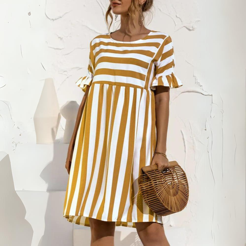 LP | Abito casual con motivo a righe