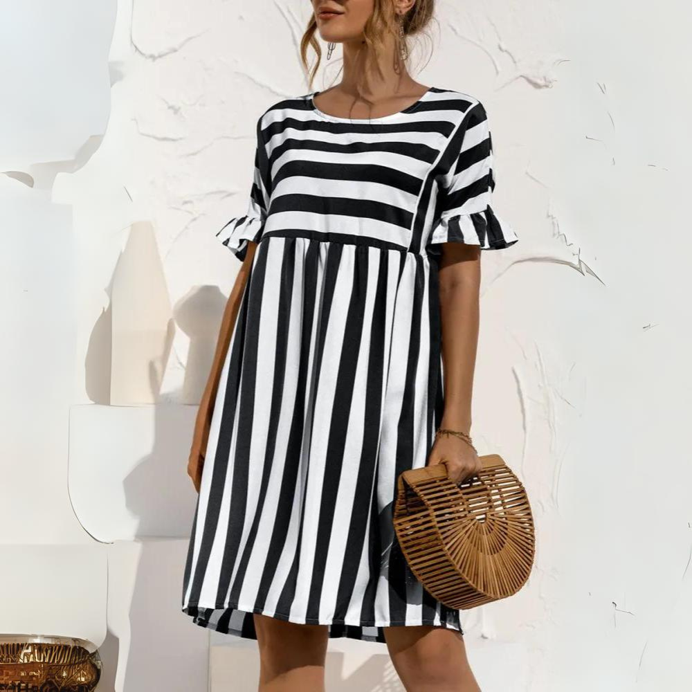 LP | Abito casual con motivo a righe