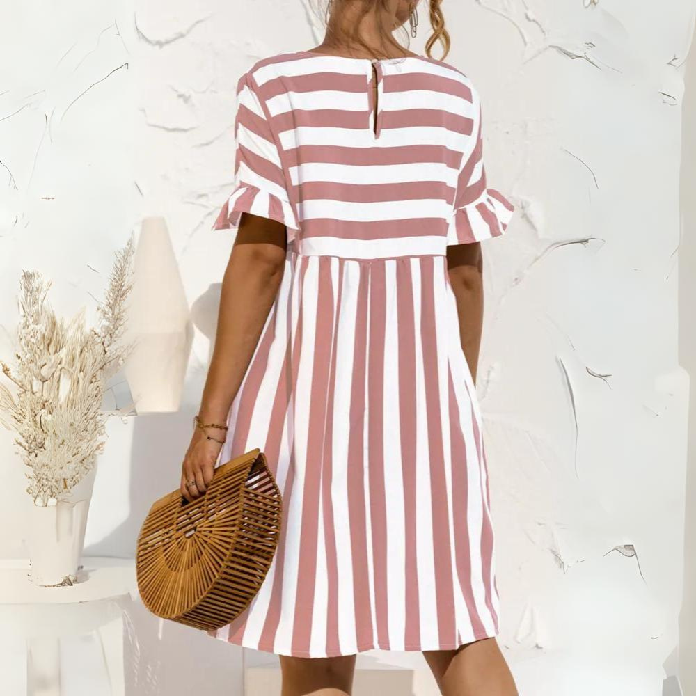 LP | Abito casual con motivo a righe
