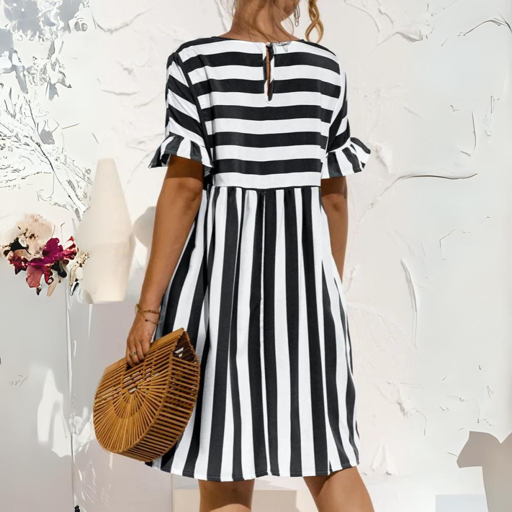 LP | Abito casual con motivo a righe