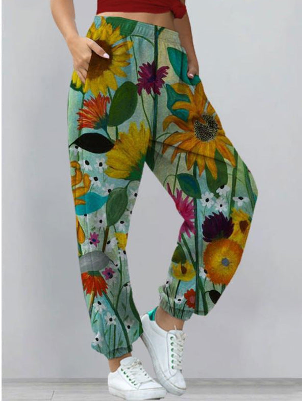 LP | Pantaloni stampati streetwear chic e alla moda