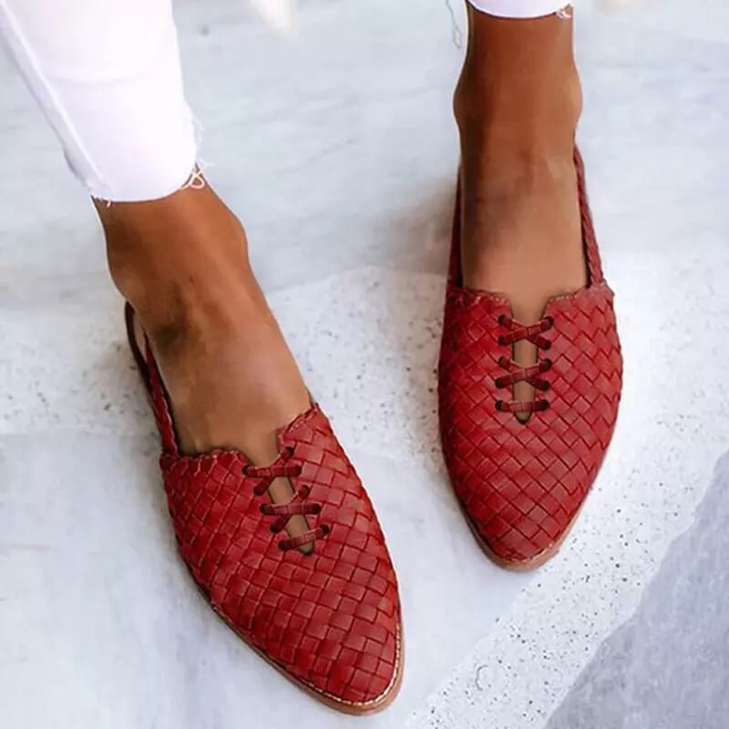 LP | Ballerine slip-on in tessuto
