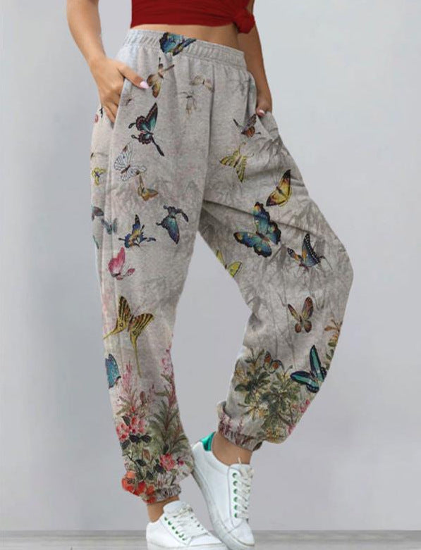 LP | Pantaloni stampati streetwear chic e alla moda