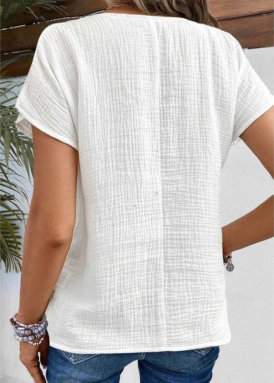 LP | Camicetta button-down elegante e raffinata con colletto