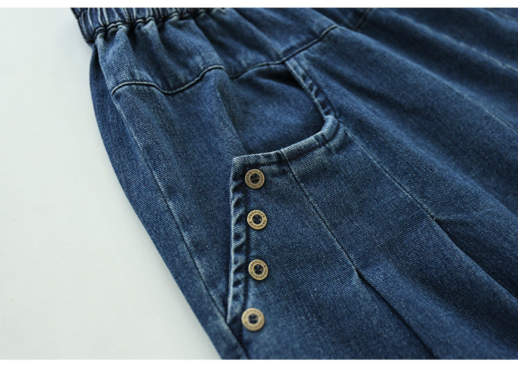 LP | Pantaloni larghi semplici e traspiranti