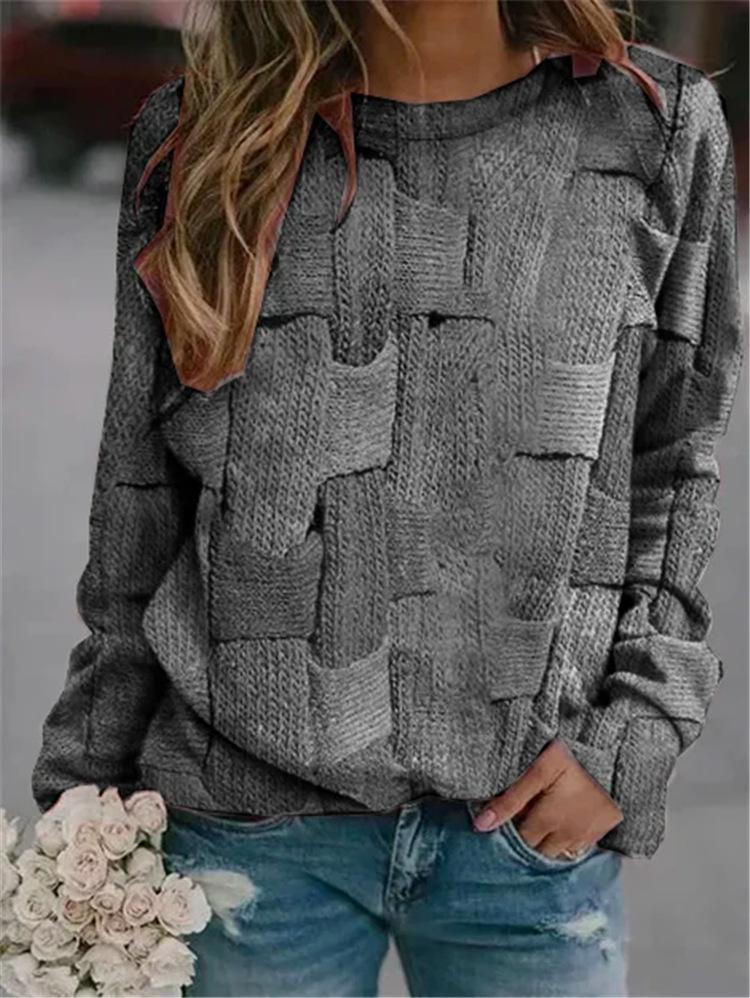 LP | Maglia strutturata patchwork