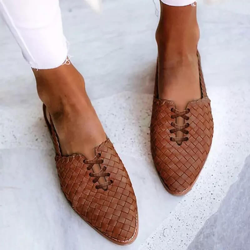 LP | Ballerine slip-on in tessuto