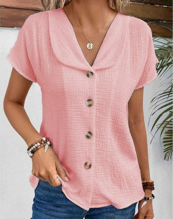 LP | Camicetta button-down elegante e raffinata con colletto