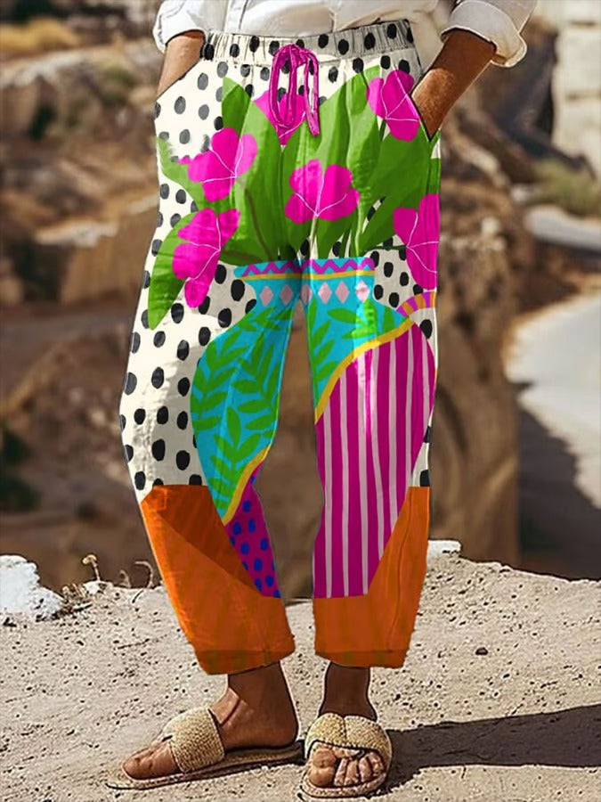 Sottile ed elegante Pantaloni
