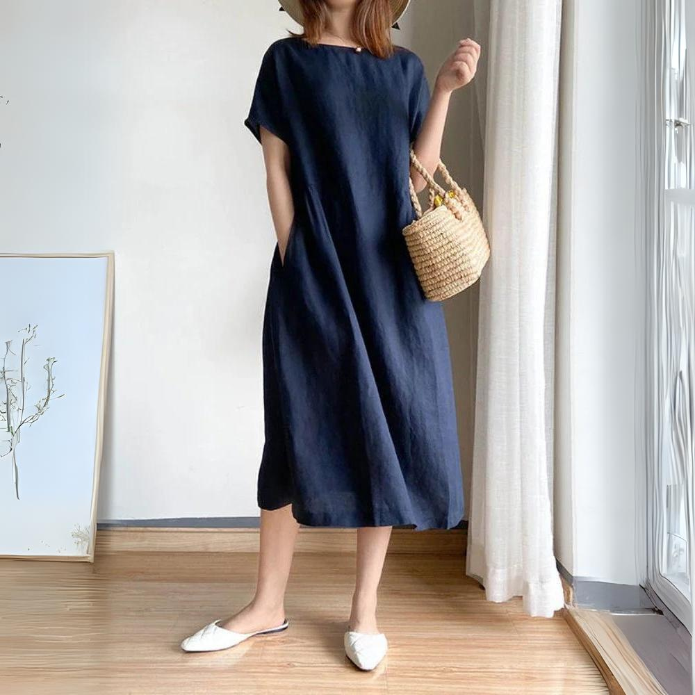 LP | Abito in cotone e lino