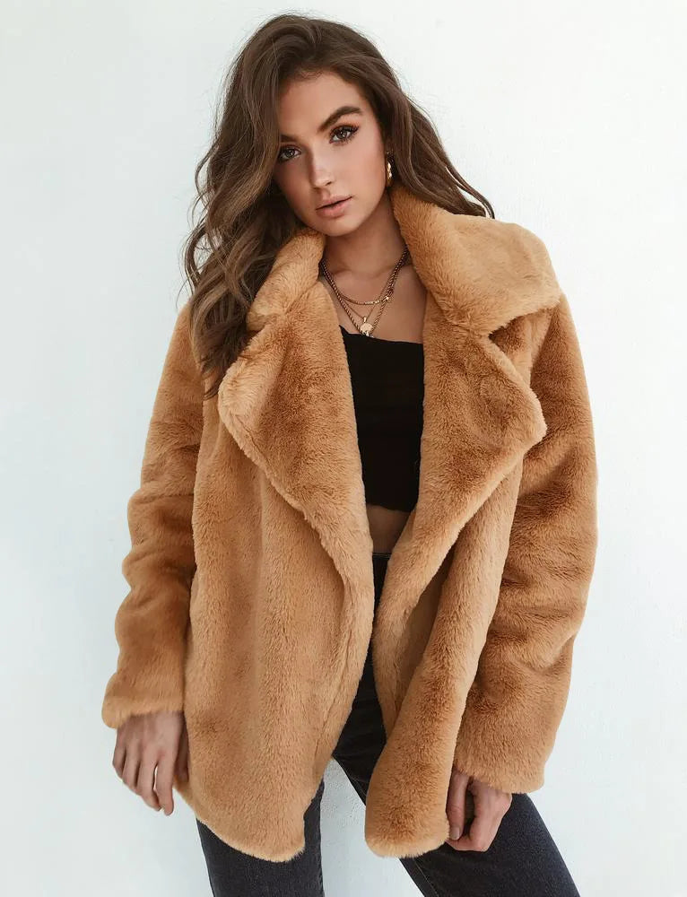 LP | caldo cappotto di peluche