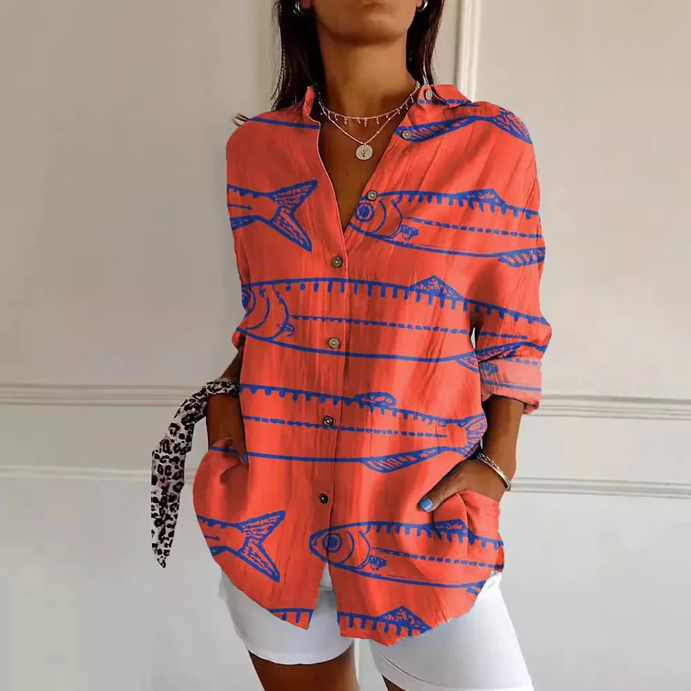 LP | Camicetta alla moda con stampa