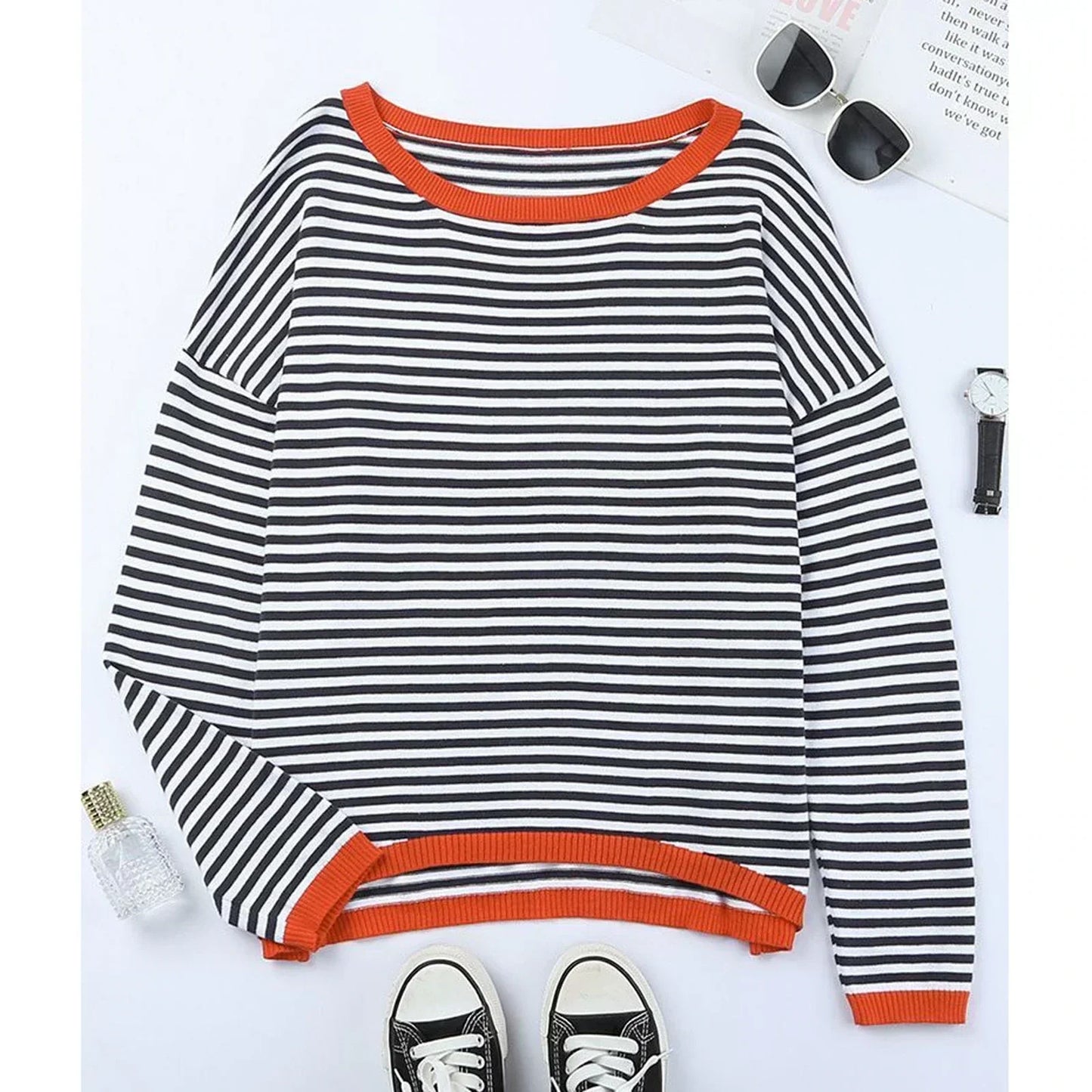 LP | Camicia a maniche lunghe a righe