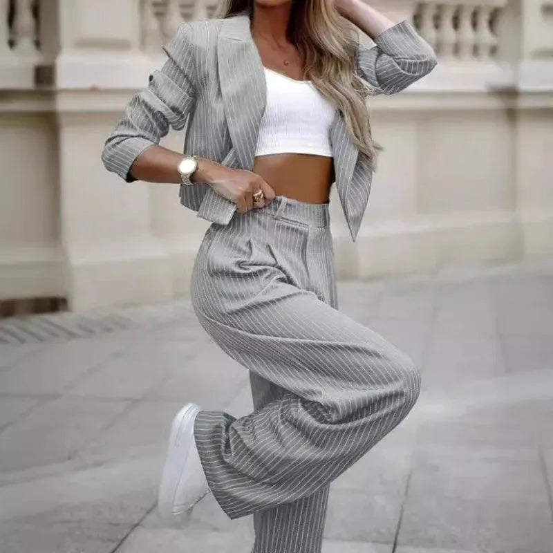 LP | Blazer elegante da donna con pantaloni abbinati