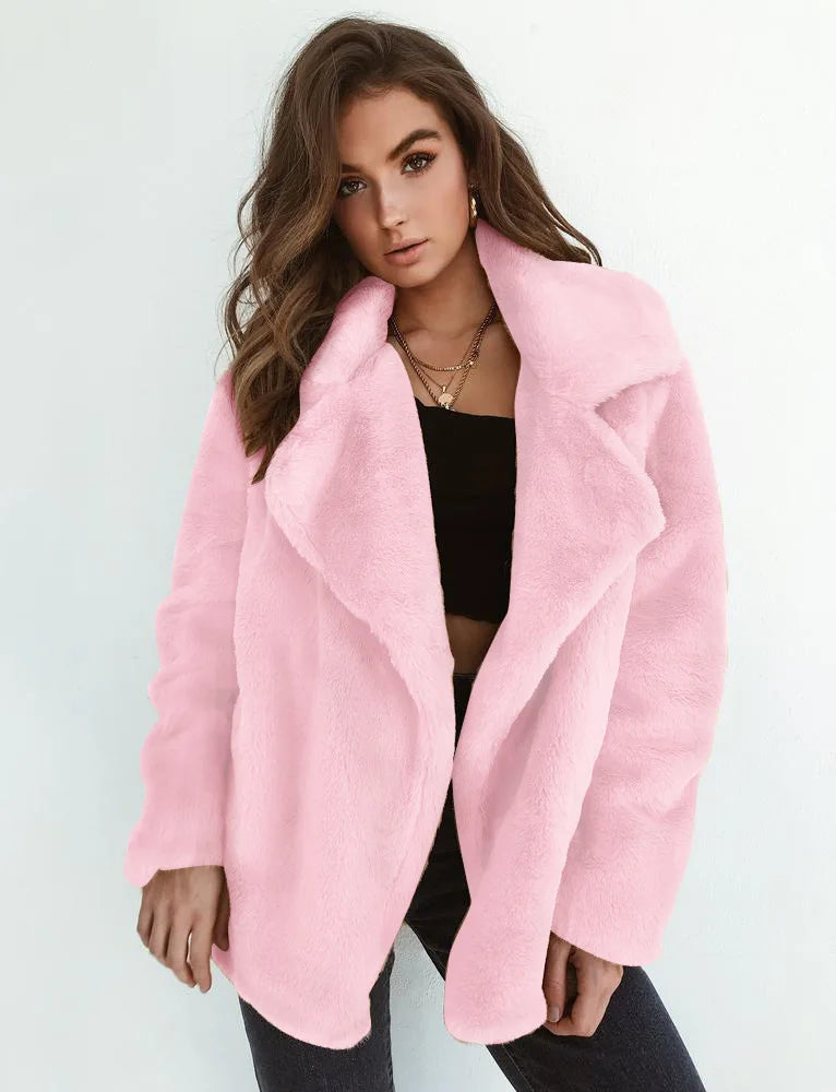 LP | caldo cappotto di peluche