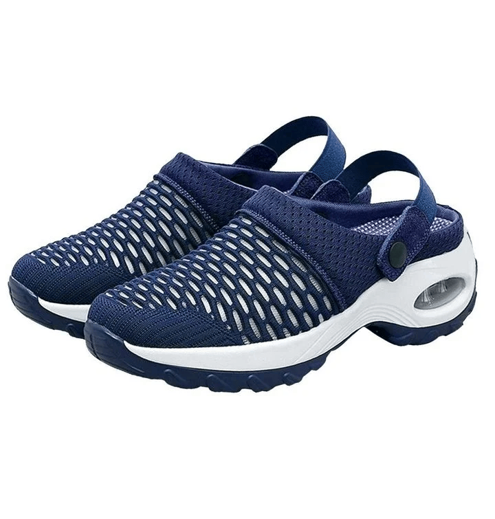 LP Piattaforma di cuscini d'aria da donna in rete Mules Sneaker Sandali
