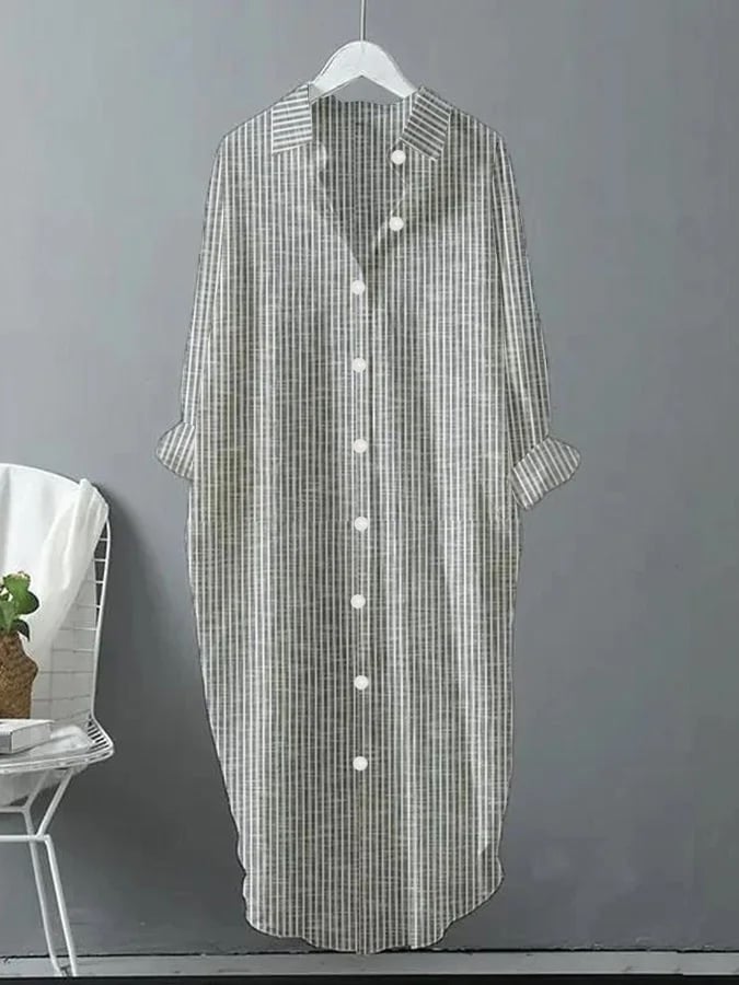 LP | Abito camicia lucido e fresco