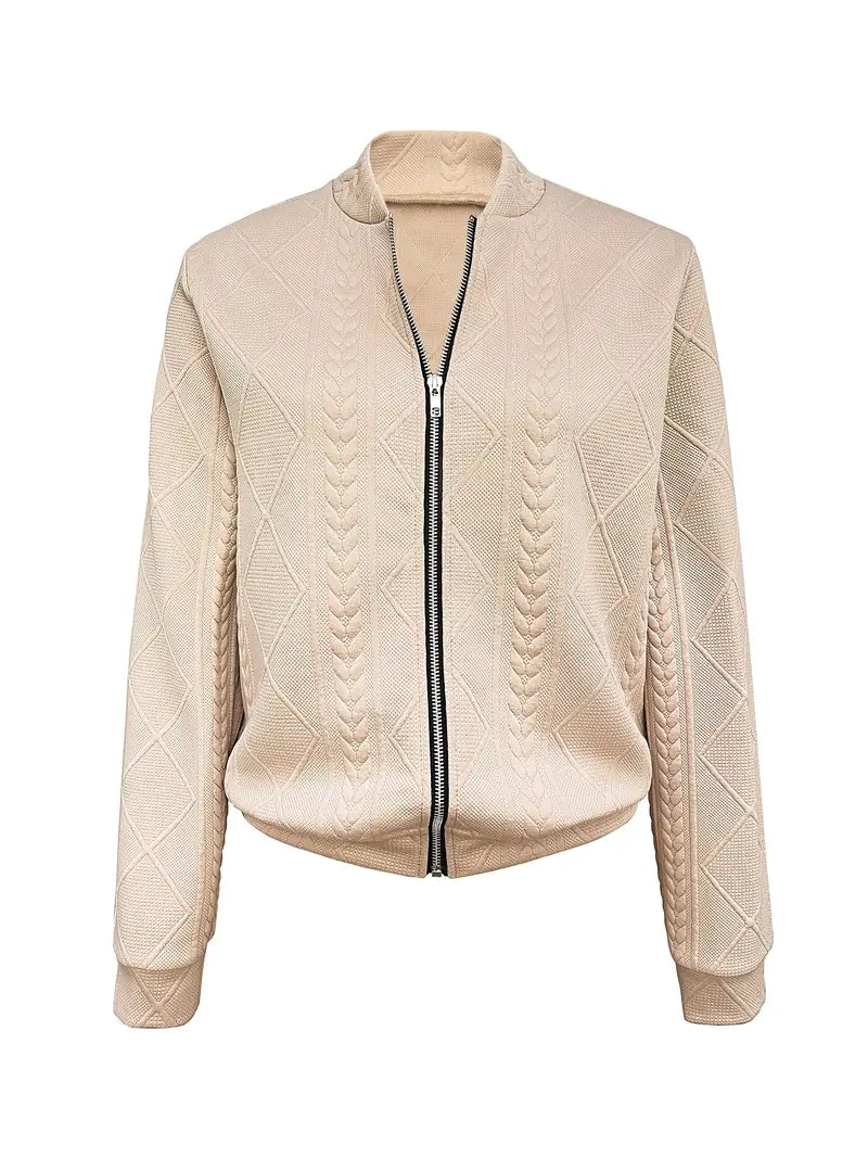 LP | Maglia strutturata con zip