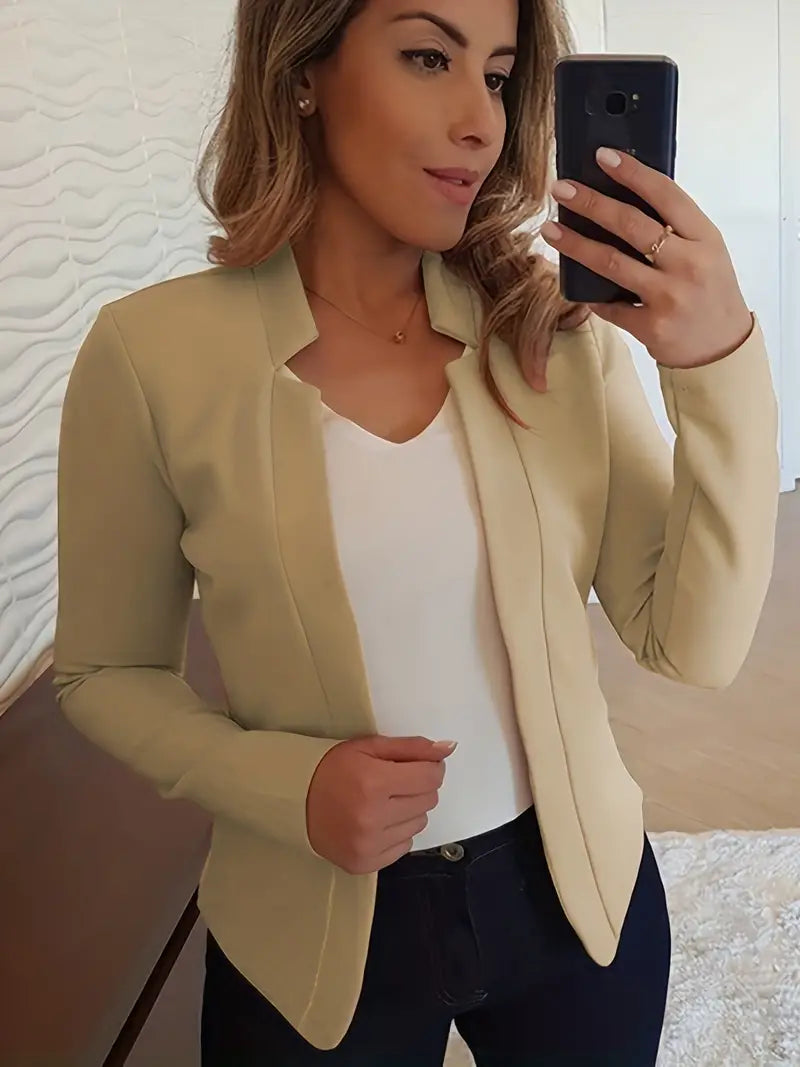 LP | blazer elegante a maniche lunghe per la primavera