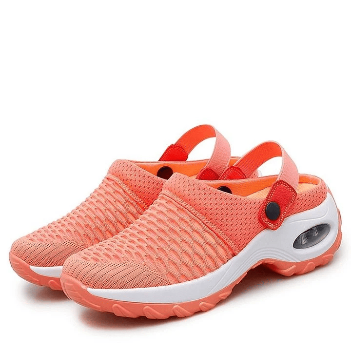 LP Piattaforma di cuscini d'aria da donna in rete Mules Sneaker Sandali
